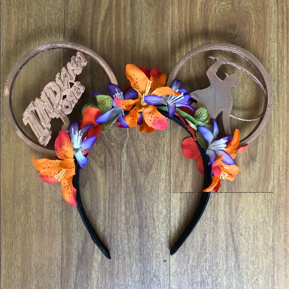 Indiana Jones Minnie Ears 3D printed